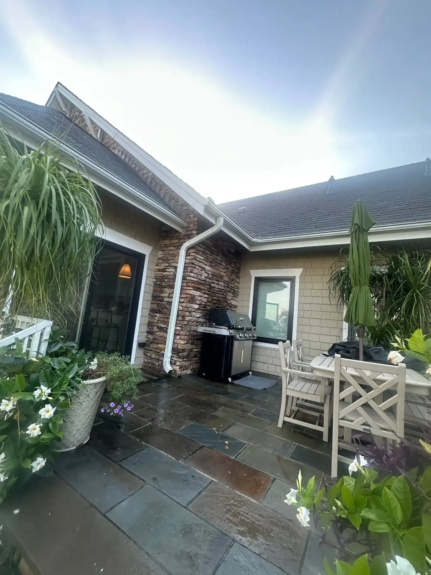 Exterior residential painting